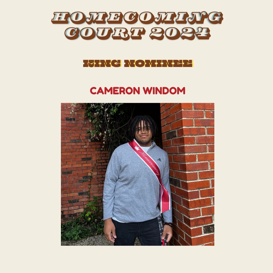 image of Homecoming Court King Nominee Cameron Windom