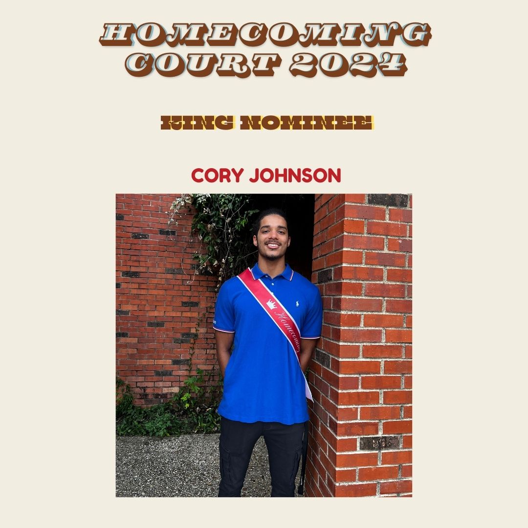 image of Homecoming Court King Nominee Cory Johnson