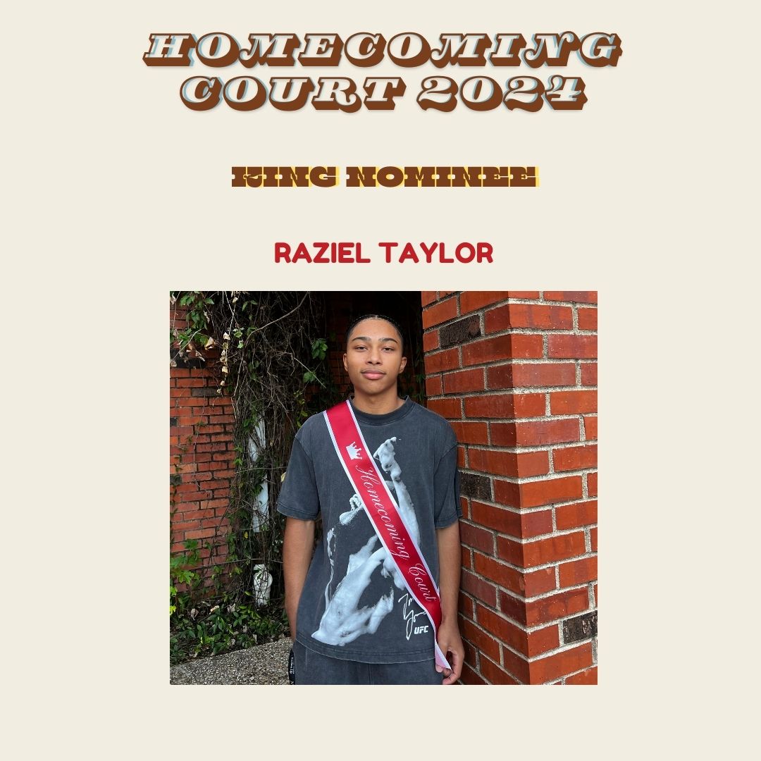 image of Homecoming Court King Nominee Raziel Taylor