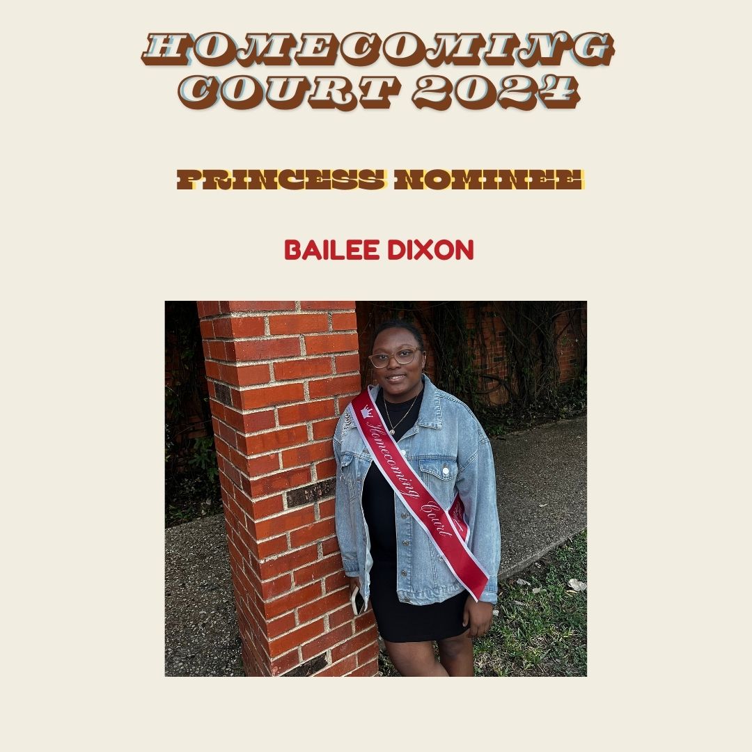image of Homecoming Court Princess Nominee Bailee Dixon