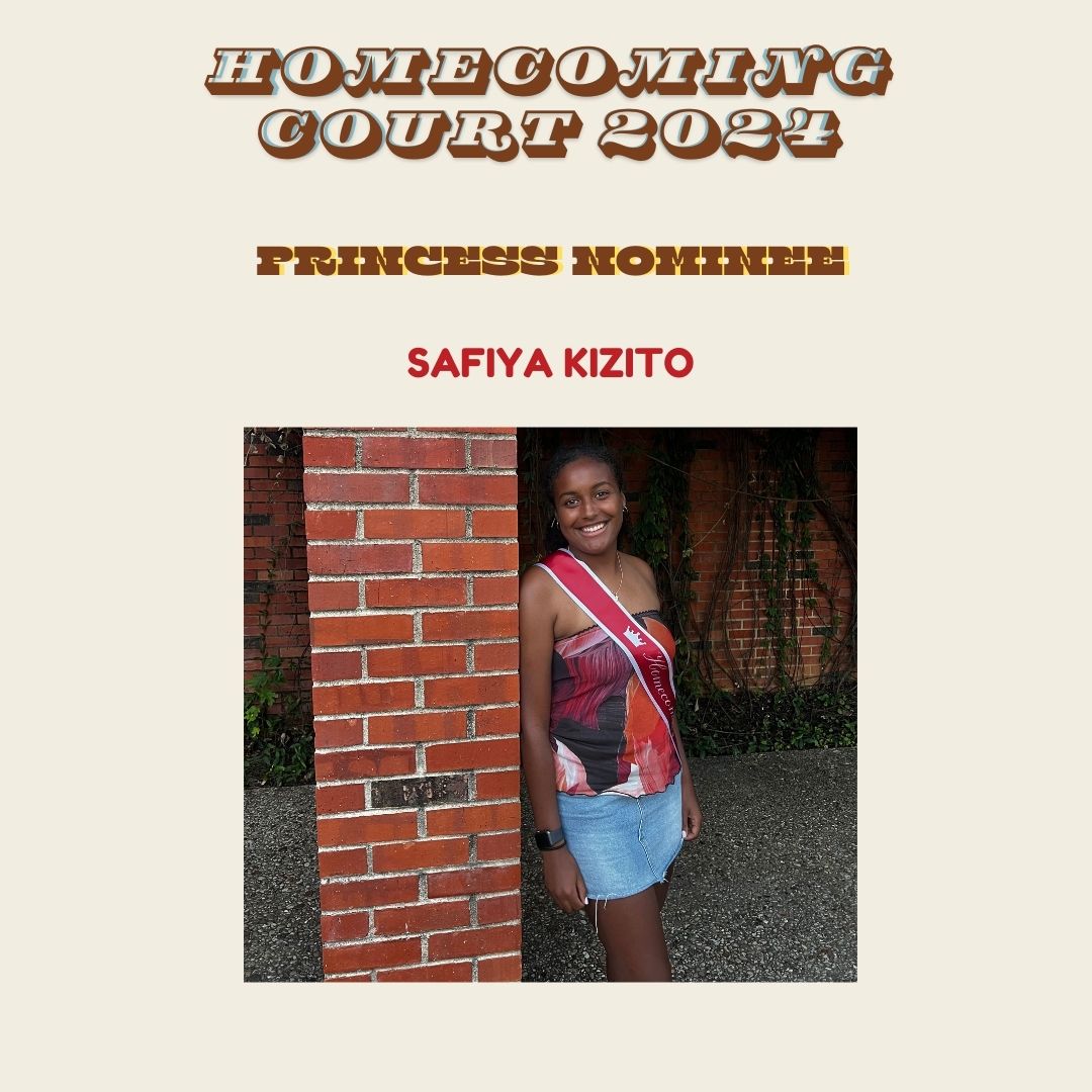 image of Homecoming Court Princess Nominee Safiya Kizito